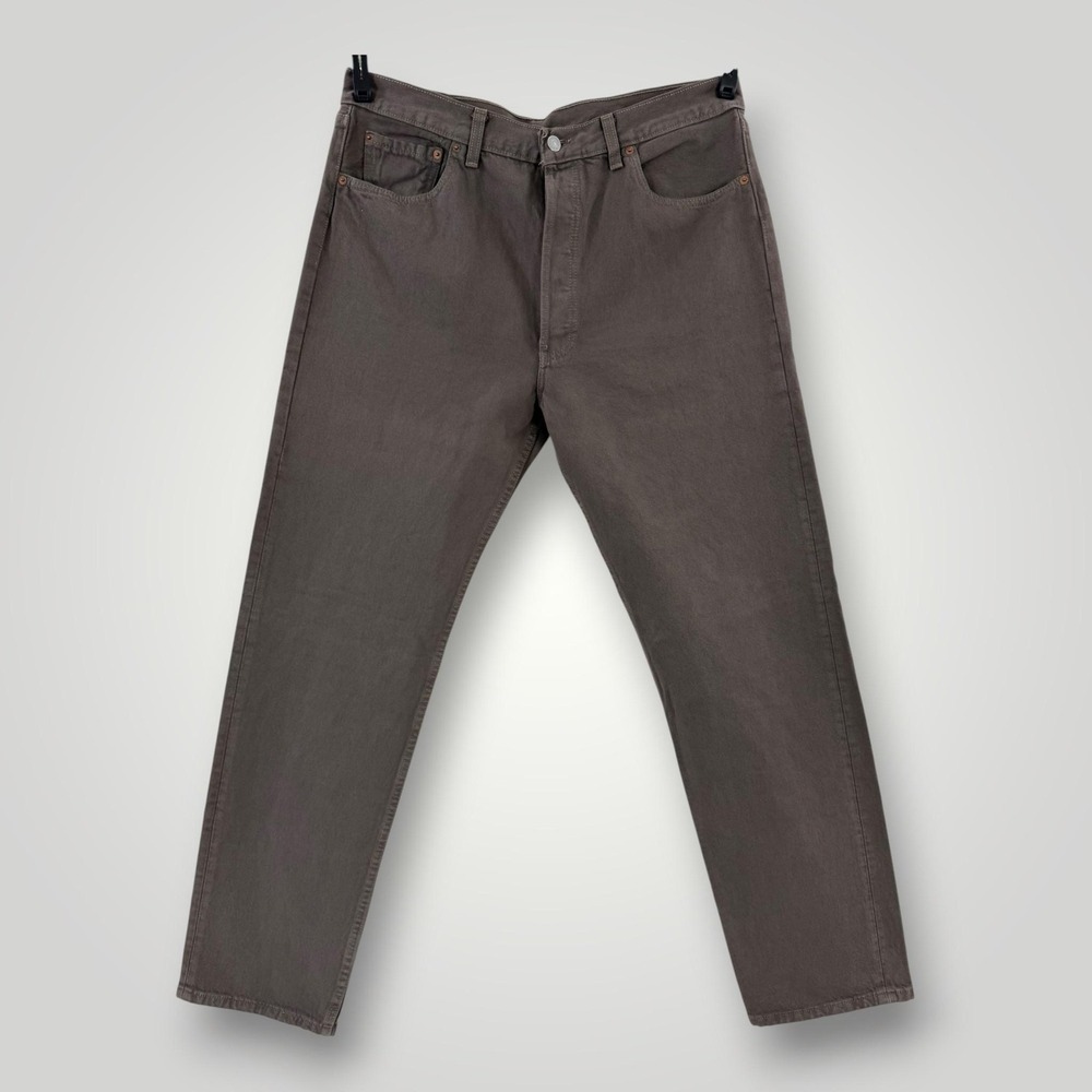 # Vintage Levi's 501 Jeans Mens 38x34 Brown Button Fly USA Made‎ 1999